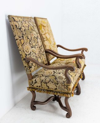 19th Century French Open Armchairs, Set of 2-RIU-1329280