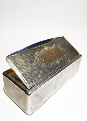 19th Century French Silver Snuff Box-UCH-1224509