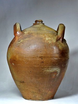 19th Century French Stoneware Jar, Puisaye-GRD-2035991