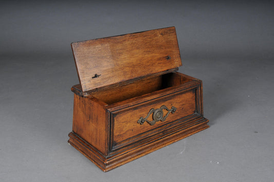 19th Century German Oak Letter Casket