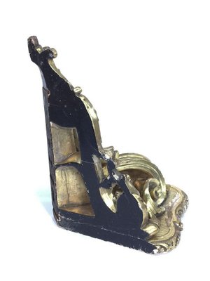 19th Century Gilded Corner Wall Bracket-UCH-1224548