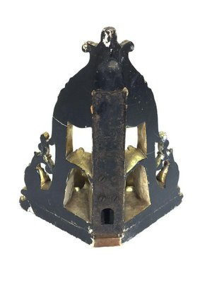 19th Century Gilded Corner Wall Bracket-UCH-1224548