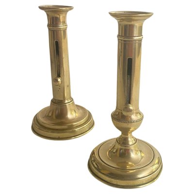 19th Century Gilt Bronze Candelabras, France, Set of 2-UR-1761236