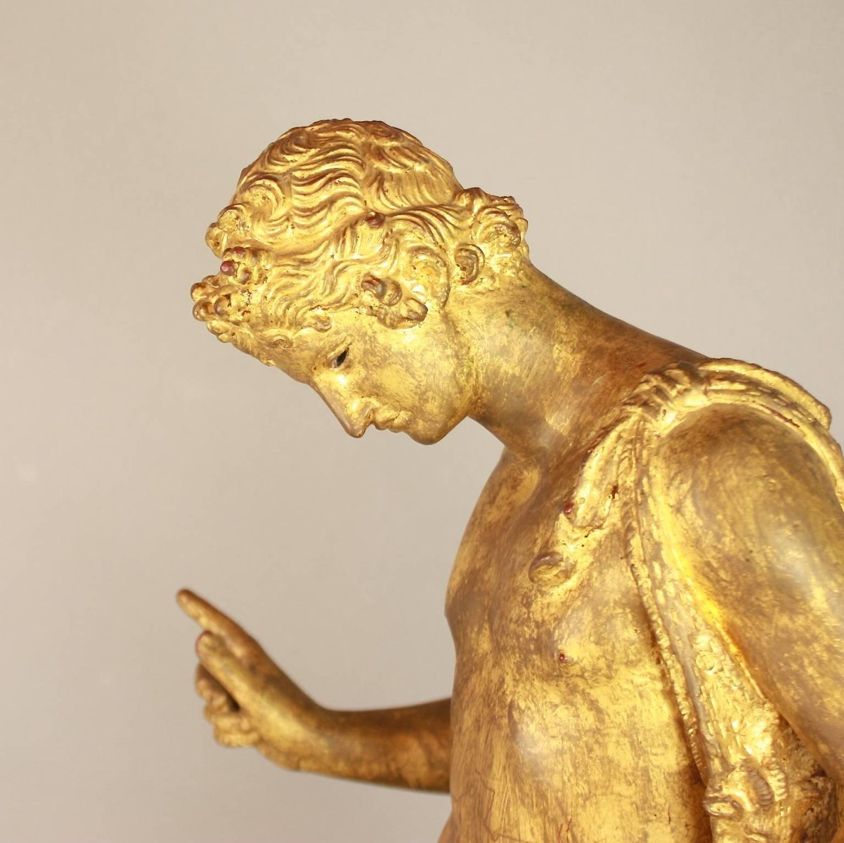 19th Century Gilt-Bronze Sculpture of Dionysus