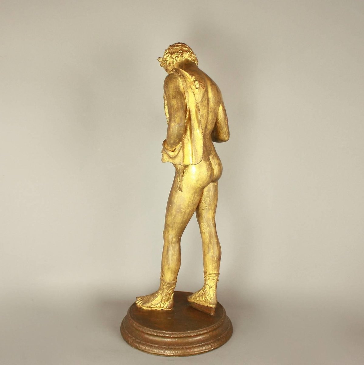 19th Century Gilt-Bronze Sculpture of Dionysus