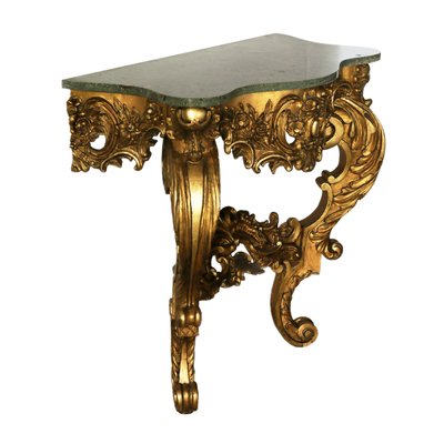 19th Century Giltwood Console Table-WMV-1433244