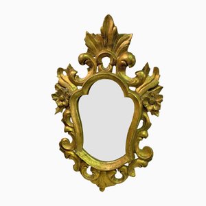 19th Century Gold Gilded Wood Mirror-IKW-805717