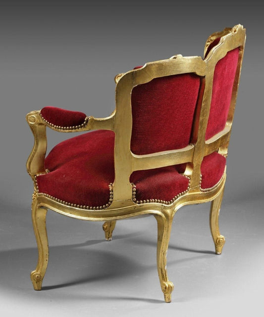 19th Century Golden Wood Marquise