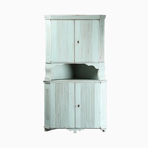 19th Century Gustavian Corner Cabinet-VAP-824200