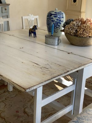 19th Century Gustavian Folding Table-VAP-1140149