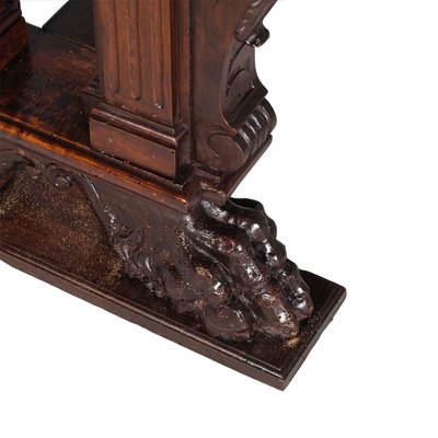 19th Century Hand Carved Walnut Desk from Testolini & Salviati-NJV-709651