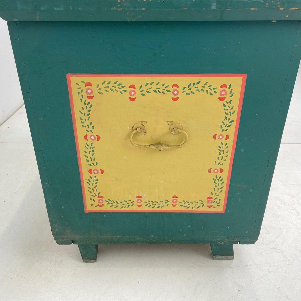 19th Century Hand Painted Chest or Trunk