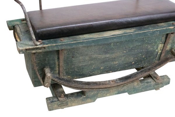 19th Century Horse Carriage Bench, 1870s-YZB-2035601