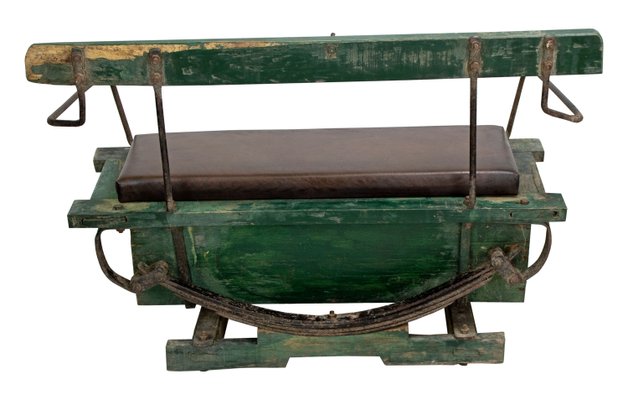 19th Century Horse Carriage Bench, 1870s-YZB-2035601