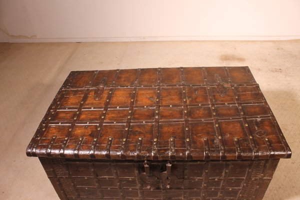 19th Century Indian Rajasthan Chest or Coffee Table-HPU-730062