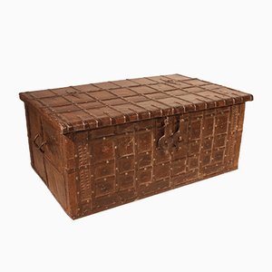 19th Century Indian Rajasthan Chest or Coffee Table-HPU-730062