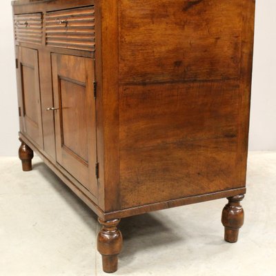 19th Century Italian Charles X Sideboard in Walnut-UMS-1727746