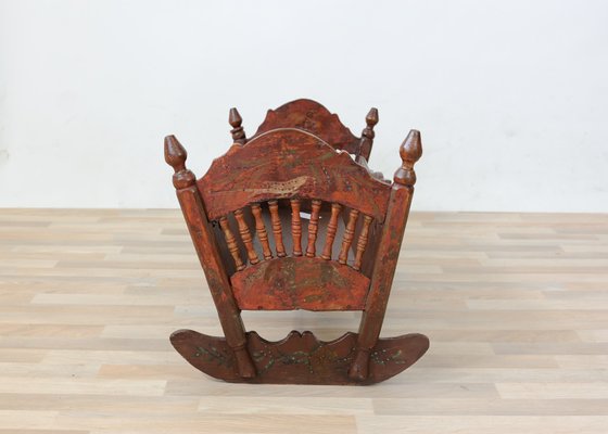 19th Century Italian Cradle in Poplar-GAP-646290