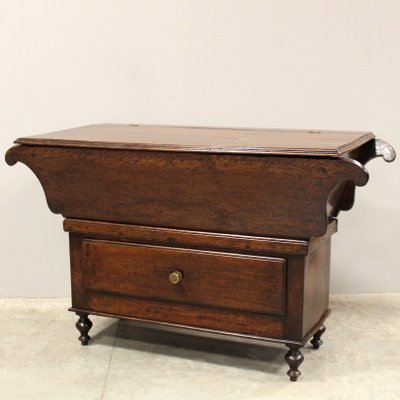 19th Century Italian Cupboard-Chest in Walnut-UMS-2020482