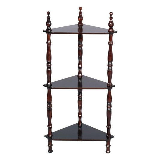 19th-Century Italian Ebonized Walnut Shelf