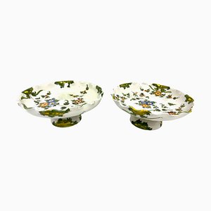 19th Century Italian Majolica Centerpieces from Cantagalli, Set of 2-EUT-1767056