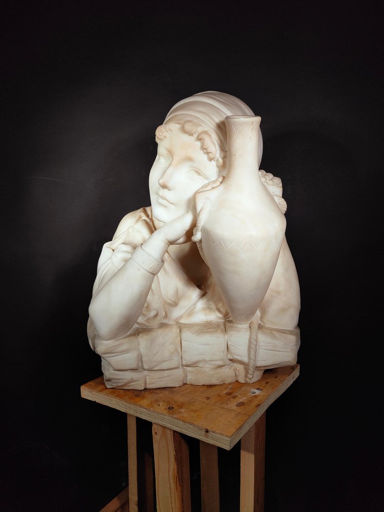 19th Century Italian Marble Sculpture, 1880s