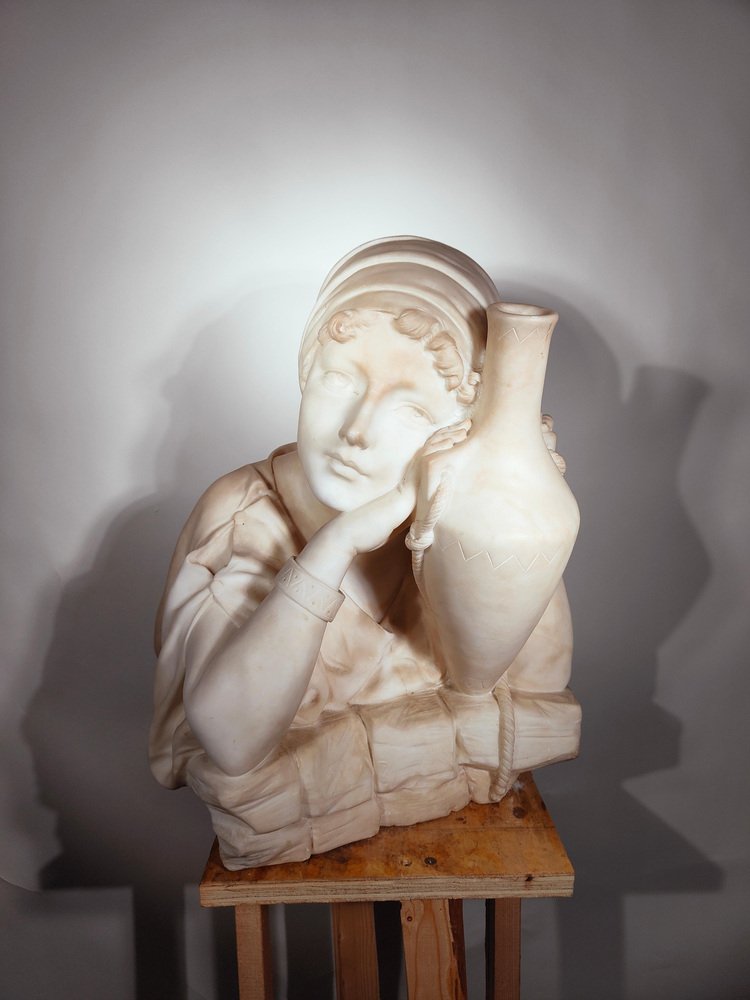 19th Century Italian Marble Sculpture, 1880s