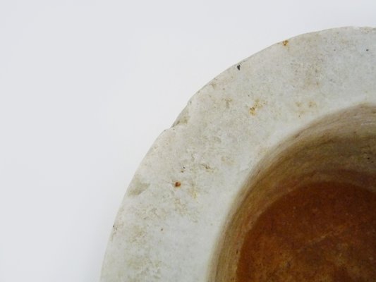 19th Century ivory Marble Mortar-MZP-2019787