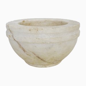 19th Century ivory Marble Mortar-MZP-2019787