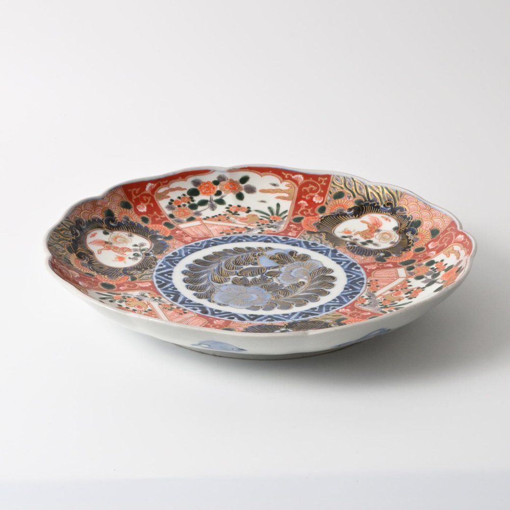 19th Century Japanese Imari Porcelain Charger Plate