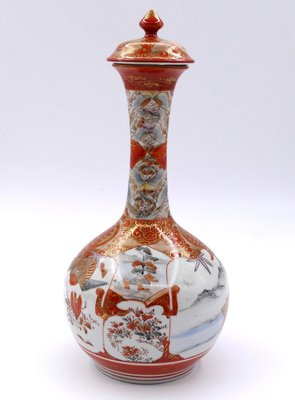 19th-Century Japanese Kutani Vases, Set of 3-ZCI-752300