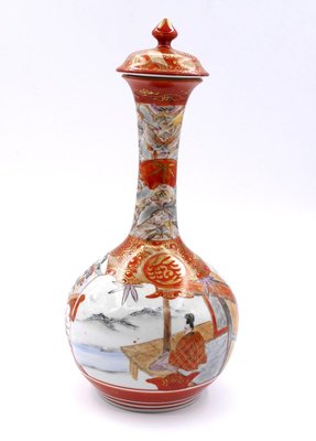 19th-Century Japanese Kutani Vases, Set of 3-ZCI-752300