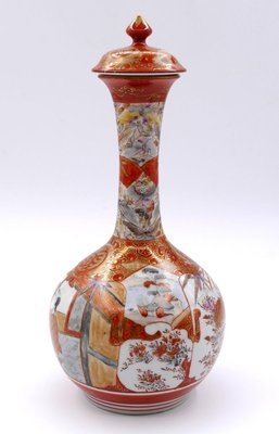 19th-Century Japanese Kutani Vases, Set of 3-ZCI-752300