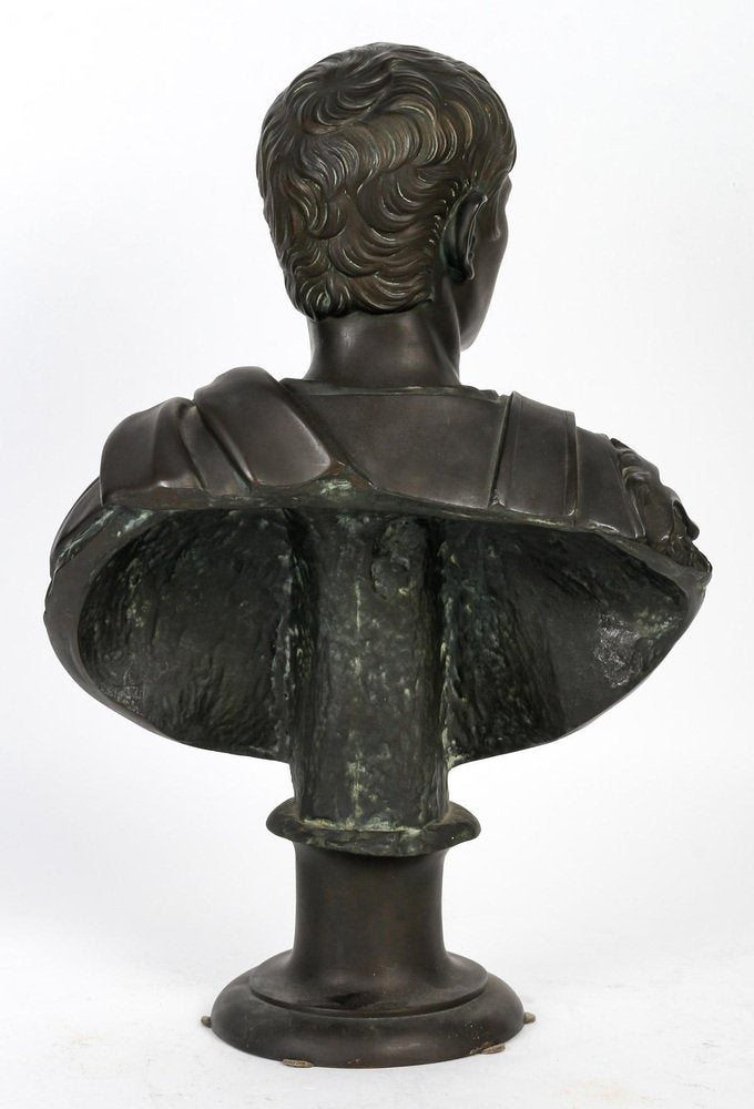 19th Century Julius Caesar Bronze Sculpture