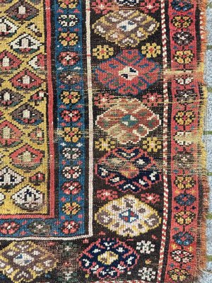 19th Century Kurdish Distressed Rug-YMM-1823273