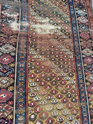 19th Century Kurdish Distressed Rug-YMM-1823273