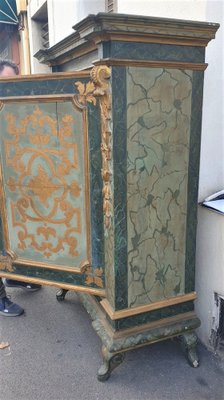 19th Century Lacquered and Gilded High Chest of Drawers-SYQ-1123193