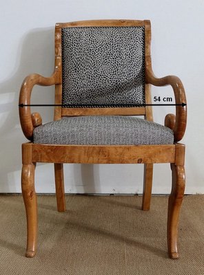 19th Century Light Ash Armchairs, Set of 2-RVK-1191313