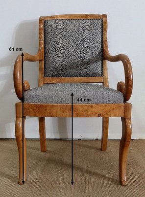 19th Century Light Ash Armchairs, Set of 2-RVK-1191313