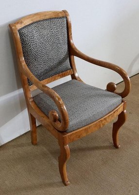 19th Century Light Ash Armchairs, Set of 2-RVK-1191313