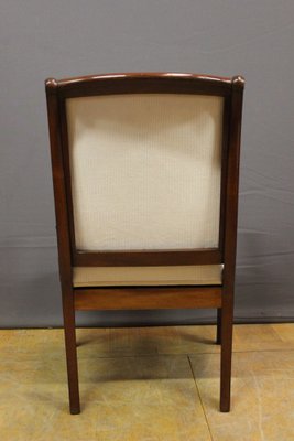 19th Century Louis Philippe Armchairs in Mahogany, Set of 2-BCR-1763500