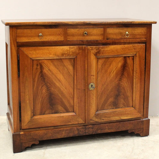 19th-Century Louis Philippe Walnut Sideboard