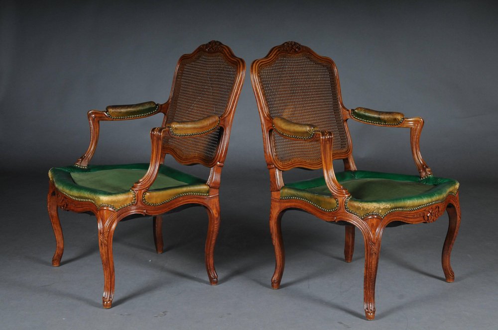 19th Century Louis XIV Armchairs, 1900s, Set of 2