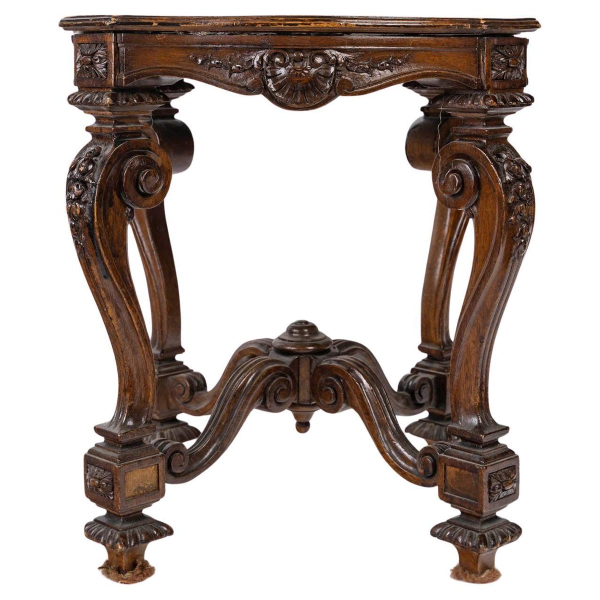 19th Century Louis XV Carved Wood Display Stand