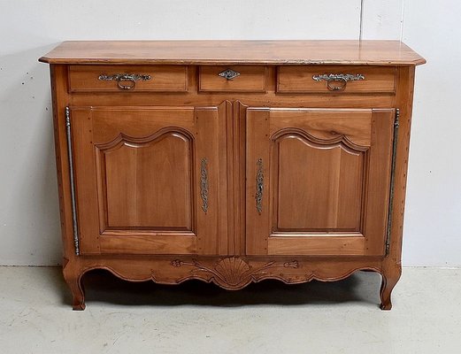 19th Century Louis XV Cherry Buffet-RVK-753629