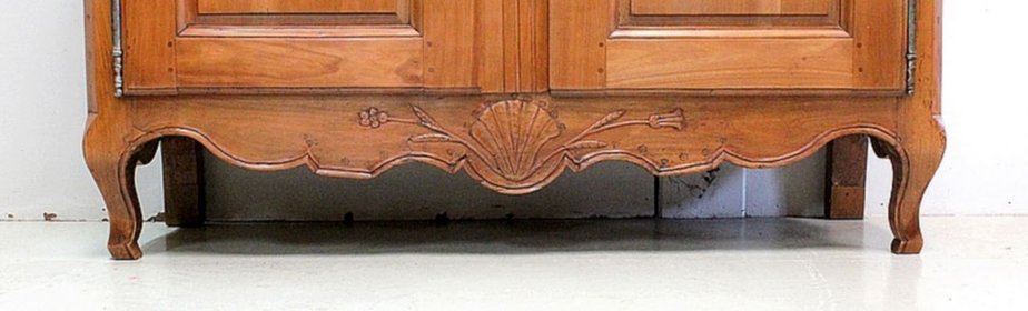 19th Century Louis XV Cherry Buffet-RVK-753629