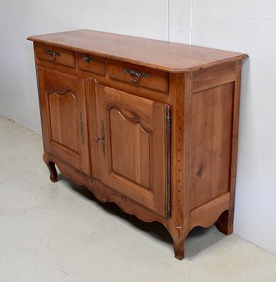 19th Century Louis XV Cherry Buffet-RVK-753629