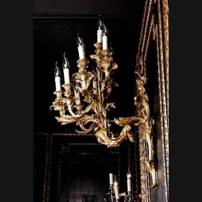 19th Century Louis XV Lighted Luminaire Wall Light-FLW-1402360