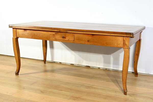 19th Century Louis XV Regional Cherry Table-RVK-1817844