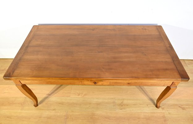 19th Century Louis XV Regional Cherry Table-RVK-1817844